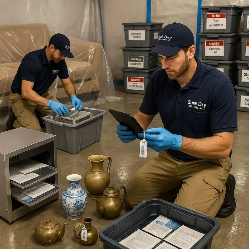 Content Protection and Restoration process in Verona, WI